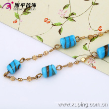 Xuping Мода Multicolor с цилиндром ожерелье украшения (42466)